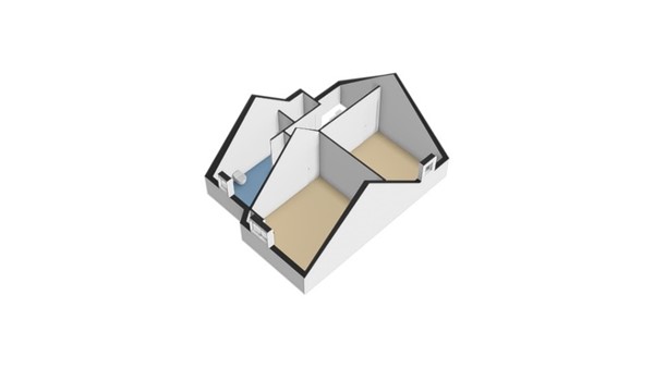 Floorplan - Burgemeester Meineszlaan 27B03, 3022 BA Rotterdam